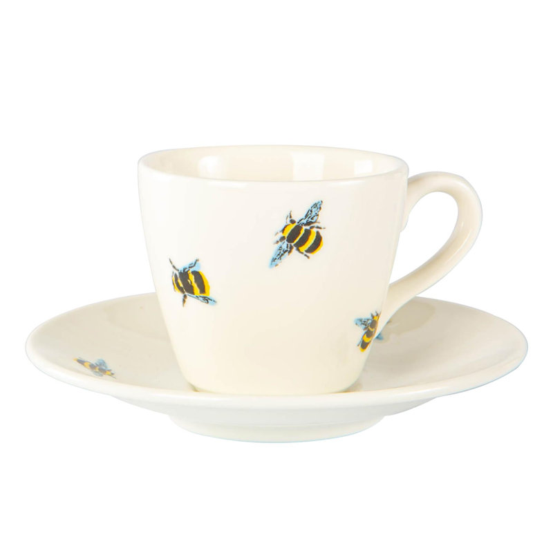 Bee Casual Espresso Cup & Saucer