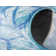 Tapis bleu clair Oberon