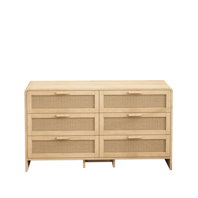 Armoire d'angle en forme d'arc - 6 tiroirs, espace de rangement naturel suffisant
