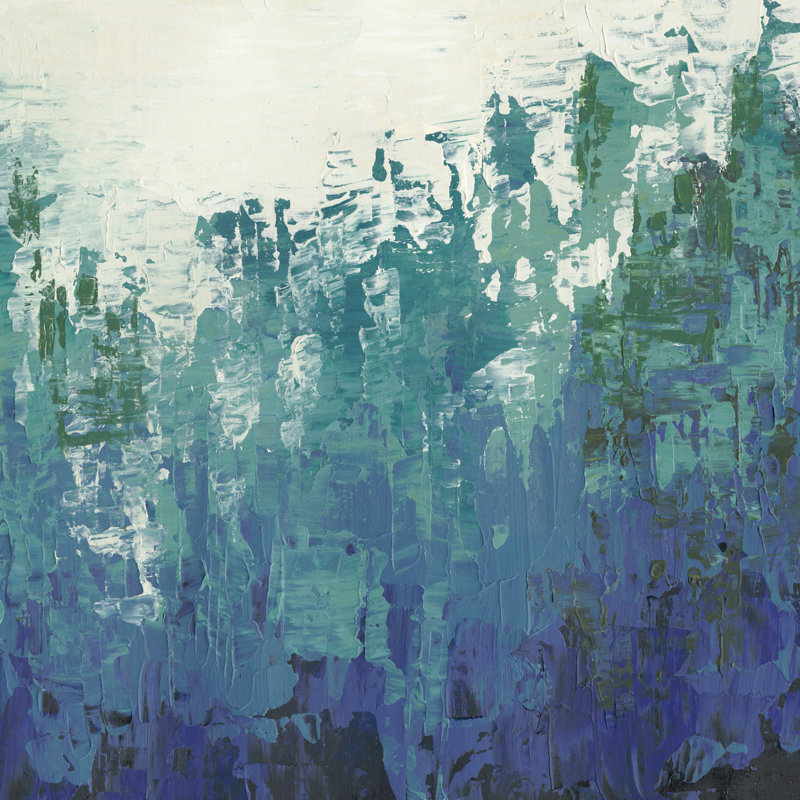 Sea Caverns II by Grace Popp - Wrapped Canvas Painting, 51cm H x 51cm W