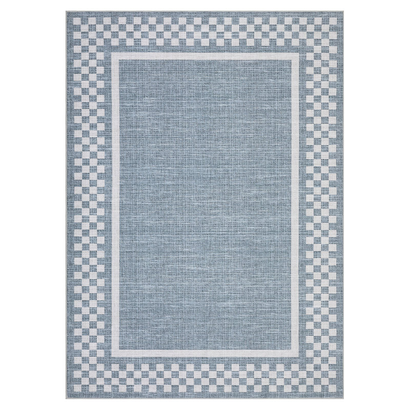 Area Rugs for Living Room, Non Slip Washable Rug, Low Pile Lightweight Modern Checkered Large Soft Carpet, Stain Resistant Foldable Floor MNats for Bedroom, Home Office