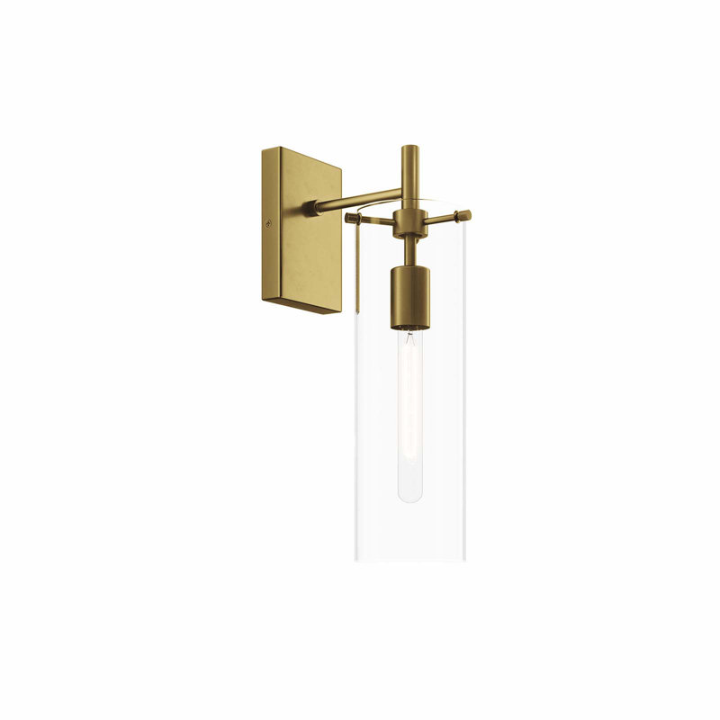 Modway Skylark Wall Sconce, Satin Brass