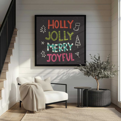 «Holiday Wishes II» par Cheryl Warrick, reproduction d'art sur toile
