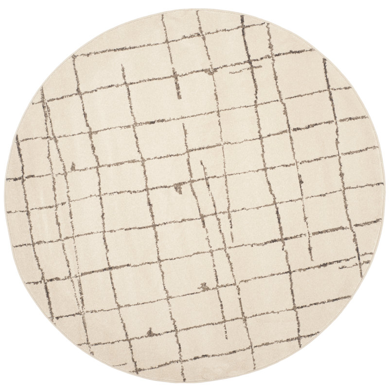 Akhalak Performance Geometric Rug, Round 6'