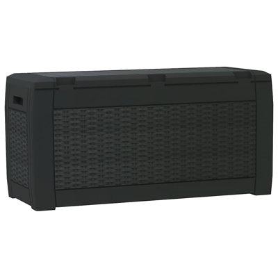 Vidaxl Patio Storage Box 46.9X18.9X23.6" Polypropylene