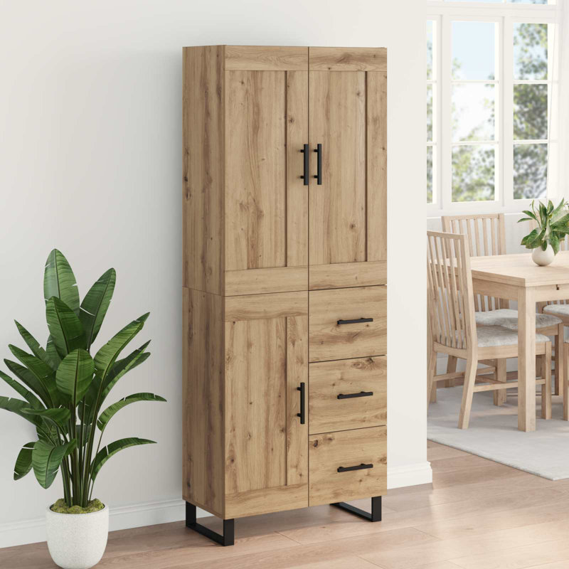 69.5cm Sideboard, Artisan Oak