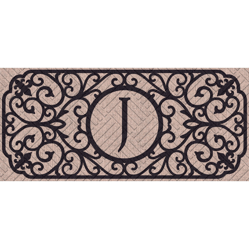 Atrakchi Non-Slip Outdoor Doormat, J