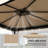 Versatile Gazebo Replacement Canopy for Outdoor Enjoyment and Protection