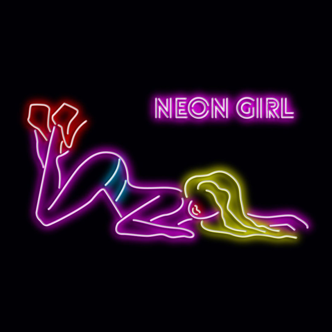 Neon Sign Neon Girl Wall Décor
