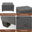 Repose-pieds rembourré avec rangement en tissu-1166062436