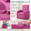 Chaise pour enfant 3-en-1 Rona avec rangement, siège rembourré et repose-pieds rabattable-2029928355