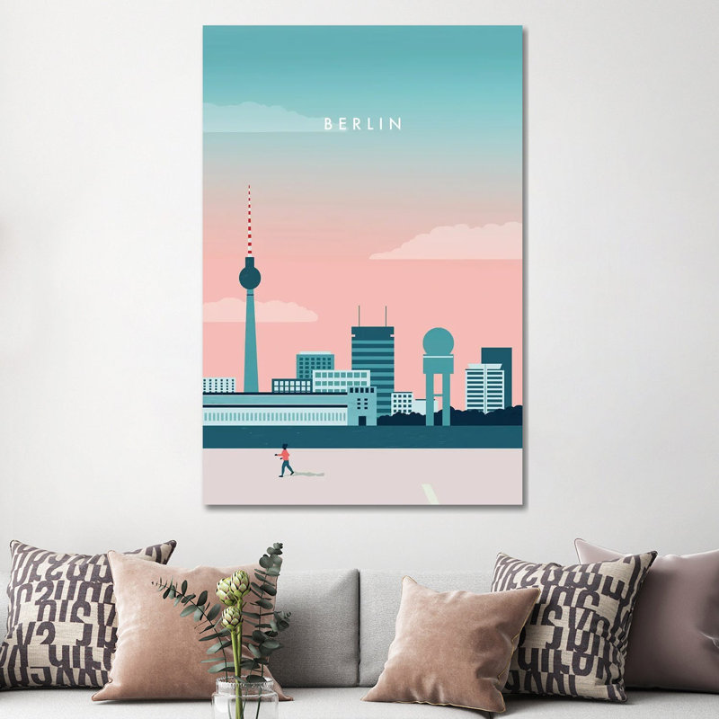 Berlin II by Katinka Reinke - Wrapped Canvas Gallery-Wrapped Canvas Giclée, 152.5 cm H x 101.5 cm W