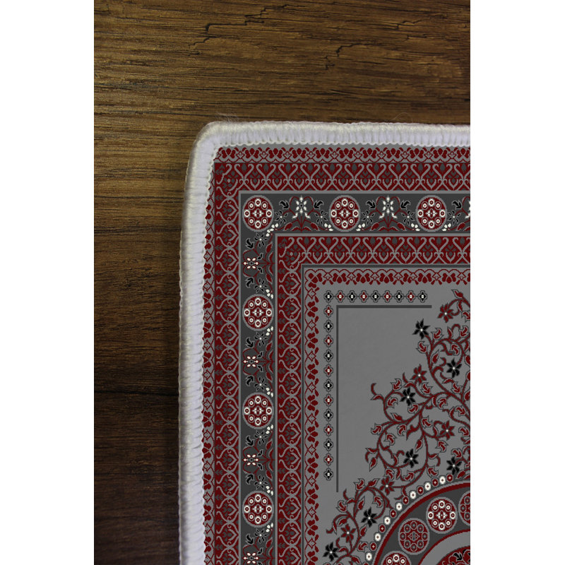 Eco-Friendly Turquoise Carpet (31.5 x 47.2 inches), 100% Polyester, 650 g/m² | Digital Printing, Antibacterial, Non-Slip PVC Dot Underside | Machine Washable, Perfect for Living Room & Bedroom Decor