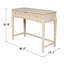 Coiffeuse en bois massif avec miroir Andalusia-24623195