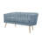 Nady 57.7 Reception Loveseat with Storage Coffee Table-1785870829