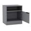 Swathi 114.3cm W Solid Wood Bedside Table-520523743