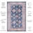 Pashen Performance Machine Washable Oriental Rug-1719951517