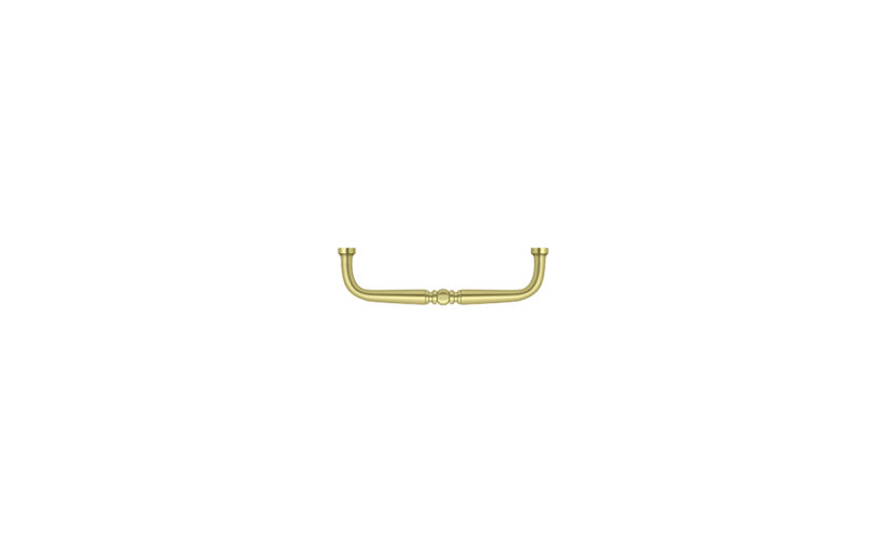 Arch Pull, Polished Brass