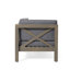 BRAVA X-BACK CORNER BENCH-L WITH COFFEE TABLE