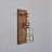 Elegant Wall Lamp, Solid Wood & Rose Gold Finish, 15.7 x 5.5 x 6.3 Inches | E27 Socket, Max 200W | Modern Design for Living Room, Bedroom, or Office | Unique Home Decor with Stylish Color Variations-106854214