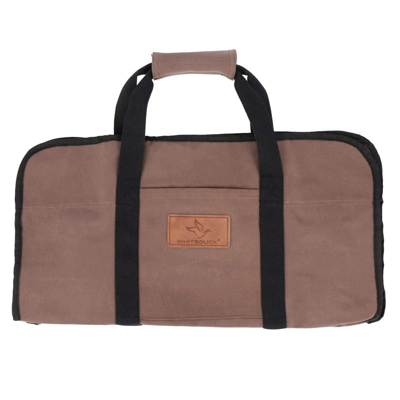Toile transporteur de bois de chauffage, Brun