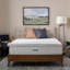 Surmatelas en bambou et mousse viscoélastique gélifiée 4 po avec housse Lucid - très grand-97749677-117393676