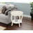 Glass Top End Table