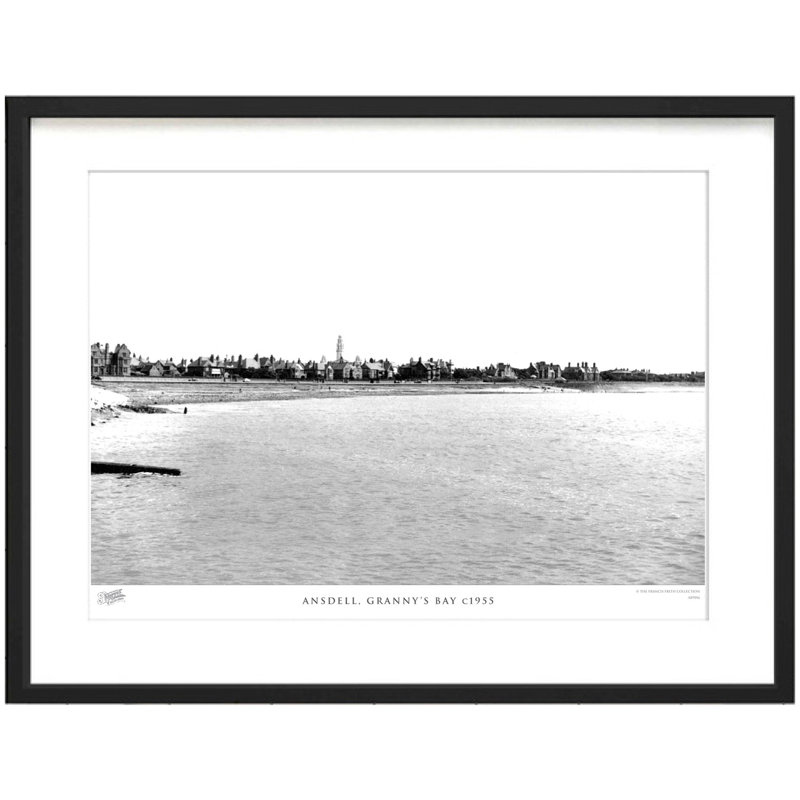 Ansdell, Granny's Bay C1955 by Francis Frith - Single Picture Frame Print, 60cm H x 80cm W x 2.3cm D