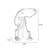 Blue Dog shape Resin Decorative Object-402954019