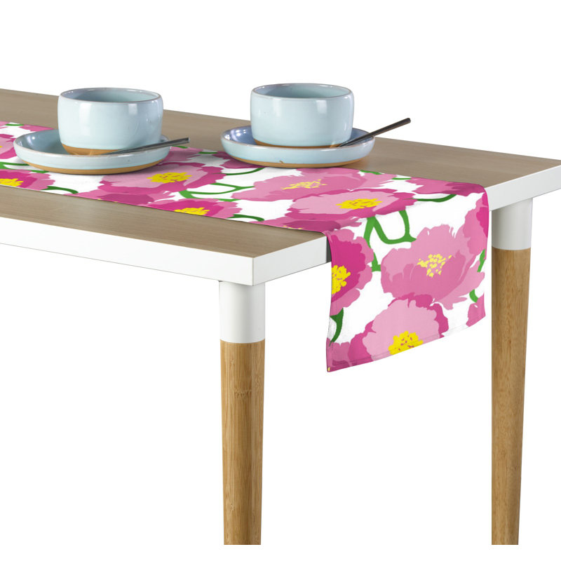 Pajaro Peony Milliken Signature Table Runner, 108" W x 14" L