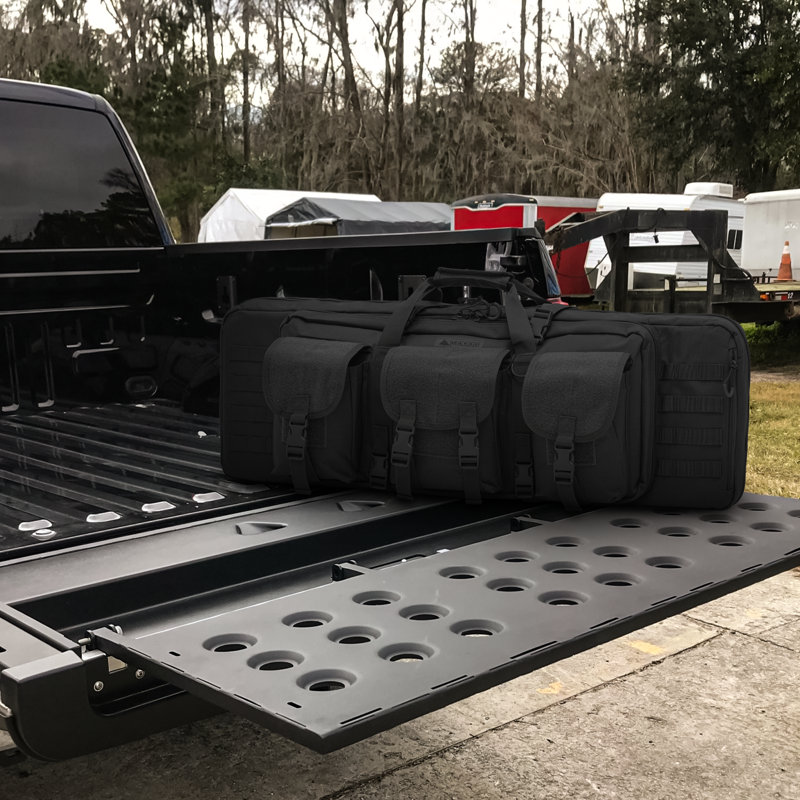 Rifle Bag With Multiple Compartments Storage Bag, Black
