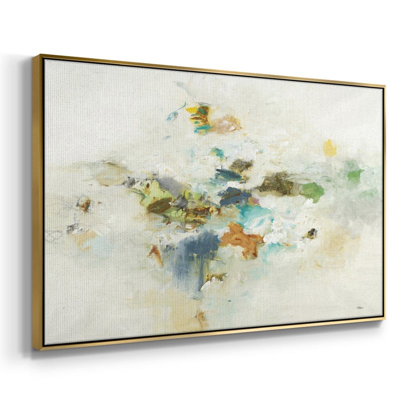 «Whimsy Of One», impression sur papier, H 41 po x l 27 po x P 2 po, Toile avec cadre doré