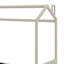 Lit simple en velours-213195910