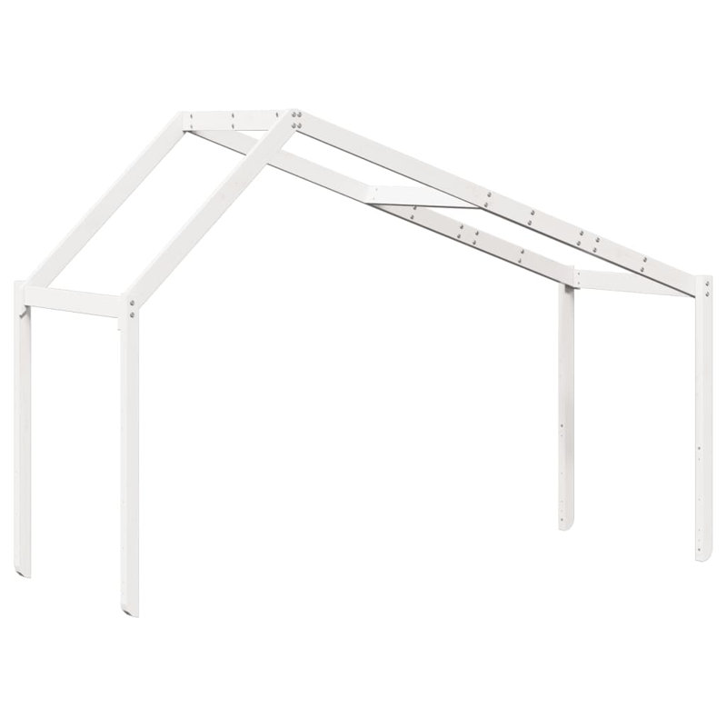 Pyron Bunk Bed Accessories, White, 142cm H x 203cm L x 80.5cm W