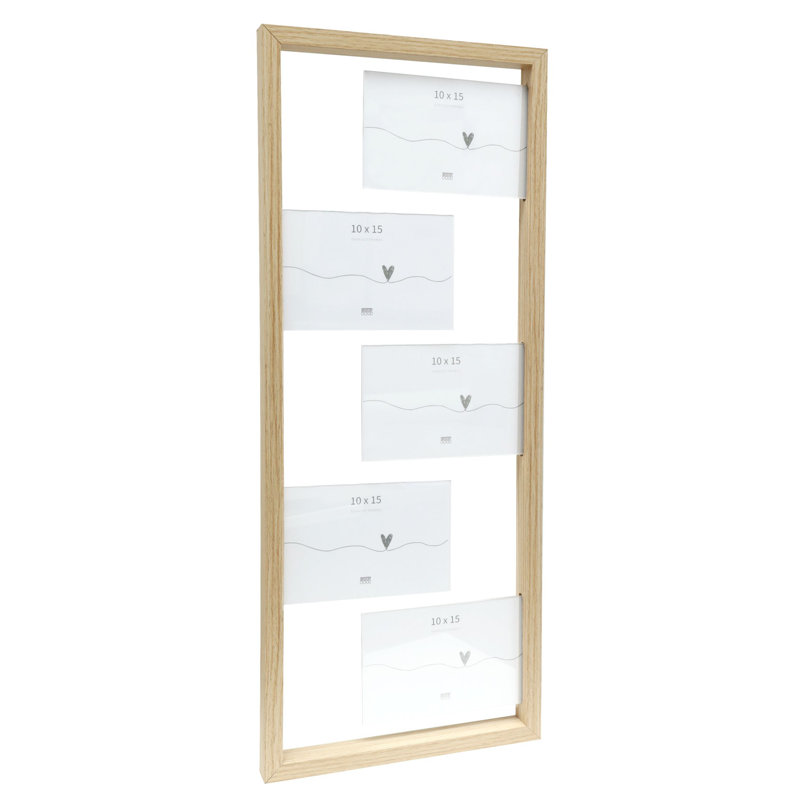 Roko Wood Collage Picture Frame, Natural Wood