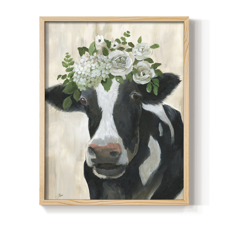 Sunday Best Framed Print - Solid Wood, Natural, 21" H x 17" W