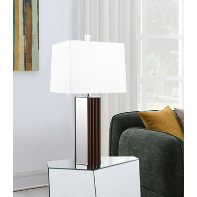 Lampe de table carrée 30 po Debrah