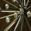 Ensemble de 3 sculptures murales suspendues Sunburst