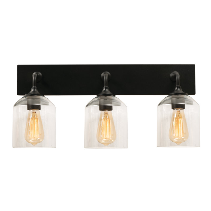 Bowgen 3 - Light Dimmable Vanity Light, Black