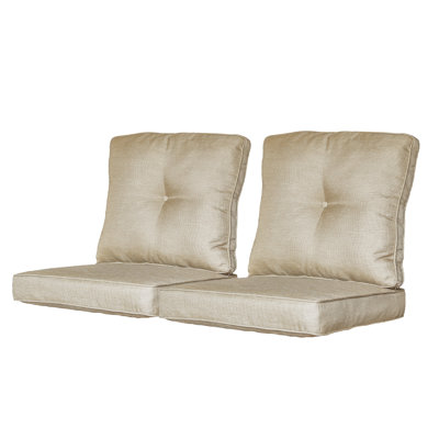 Outdoor 4'' Seat / Back Cushion