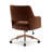 33'' H Boucle Upholstered Rolling Task Chair-662484172
