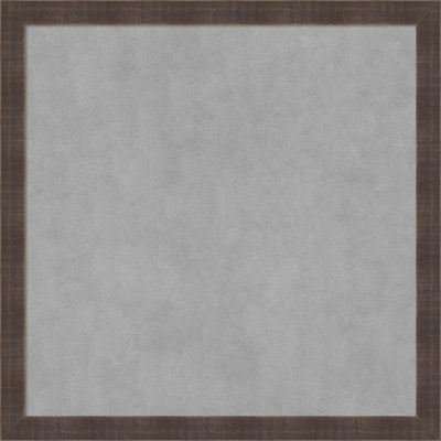 Magnetic Solid Wood Framed Metal Bulletin Board