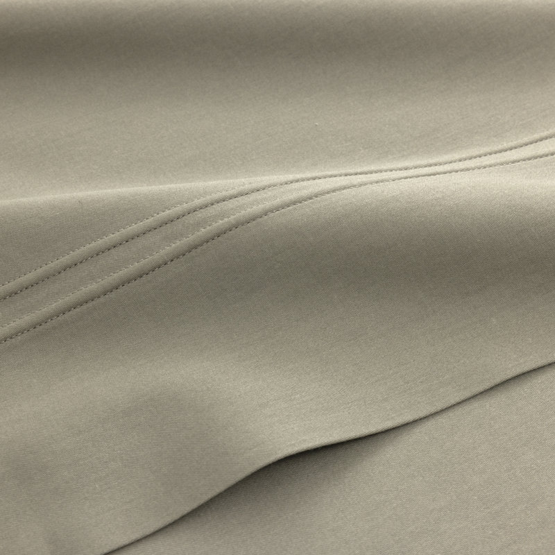 Triomphe Flat Sheet, Queen Flat Sheet, Kaki