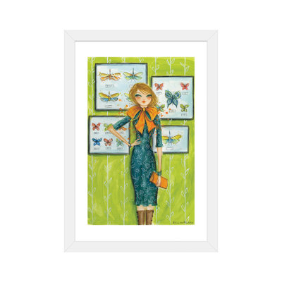 «Best Dress Butterfly Bow», art encadré
