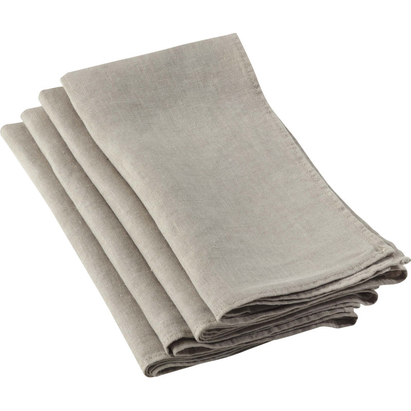 Bonn Linen Square Napkin, Natural