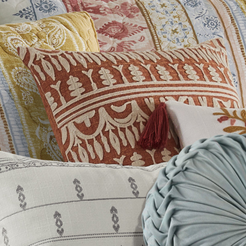 Tamiya Mosaic Pink Pillow