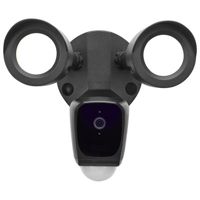 Starfish Bullet SMART Security Light W/Camera 20 Watt 3000K CCT Black Finish 120-277 Volt