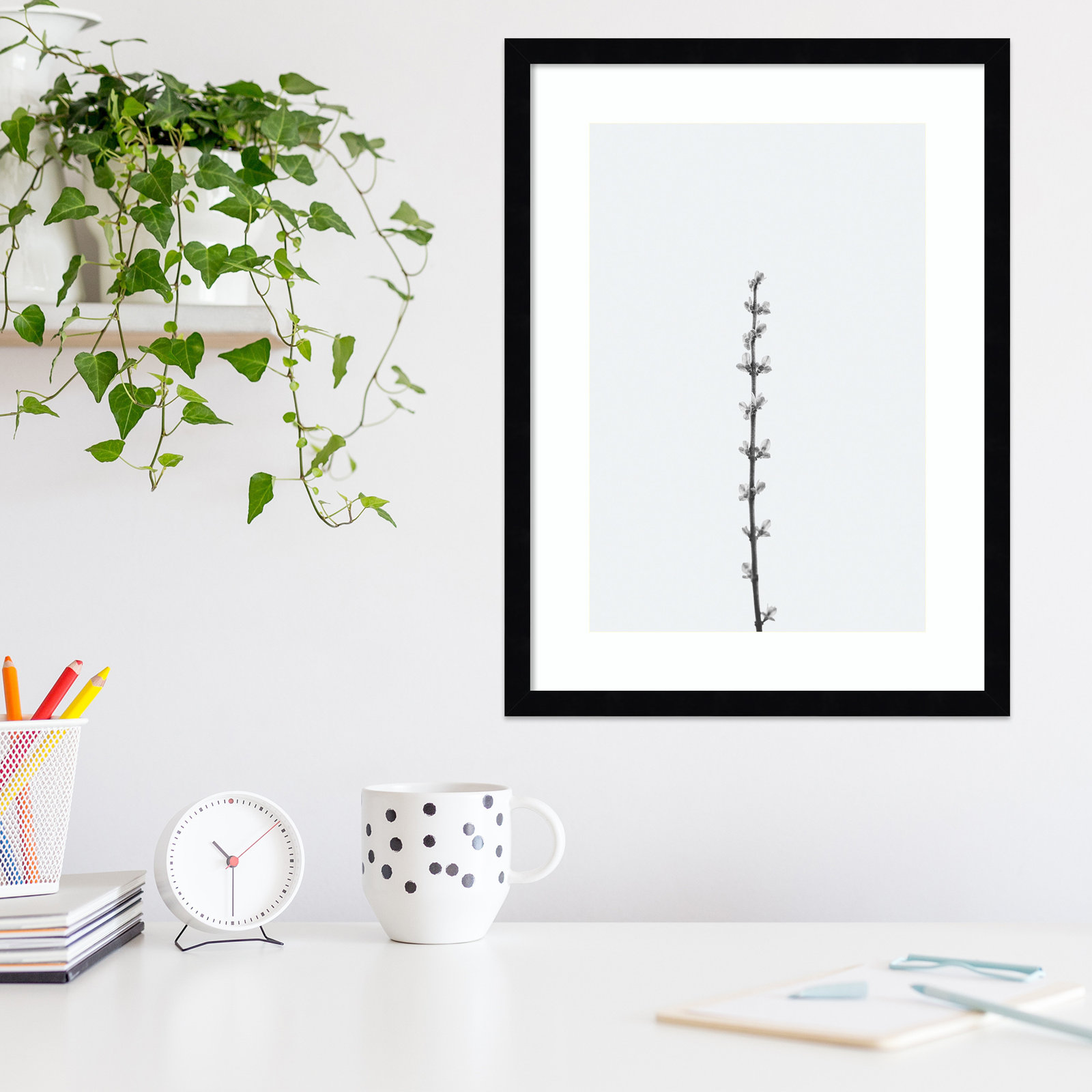 Retro Tennessee Botanical No 1 Photo Print, 21.62" H x 16.25" W x 0.88" D