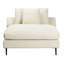 Canapé modulaire moderne de 113 pouces avec méridienne et boucle Jocle-81089216-81089220