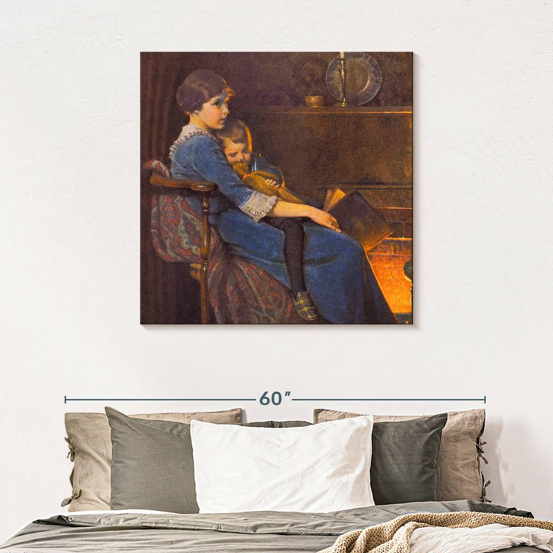 Bedtime 1923, 39" H x 39" W